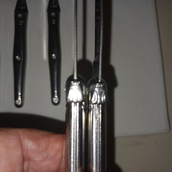 Laguiole Stainless Steel Cheese Forks / Knives, Spreaders & Spoons, … - Picture 4 of 10